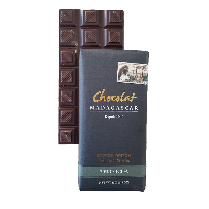 Fine Dark Chocolate tablet 70% Cocoa - 85g