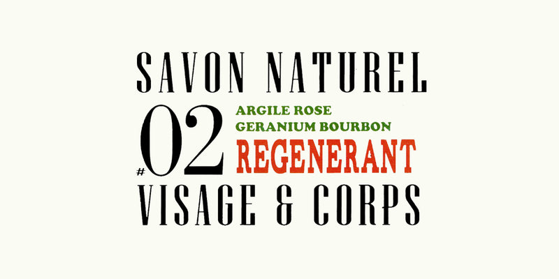 Savon artisanal naturel - Régénérant