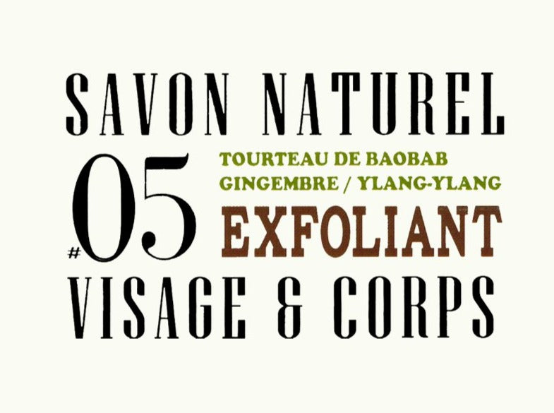 Savon artisanal naturel - Exfoliant