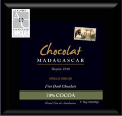 Couverture Dark Chocolate 70% cocoa - 1kg