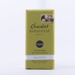Vegan milc chocolate tablet 40% Cocoa