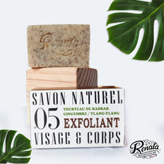 Natural Hand-Made Soap bar - Exfoliant
