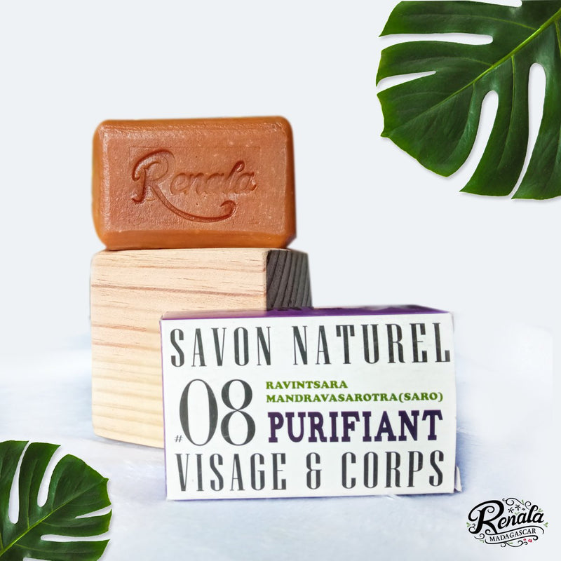 Natural Hand-Made Soap bar - Purifying