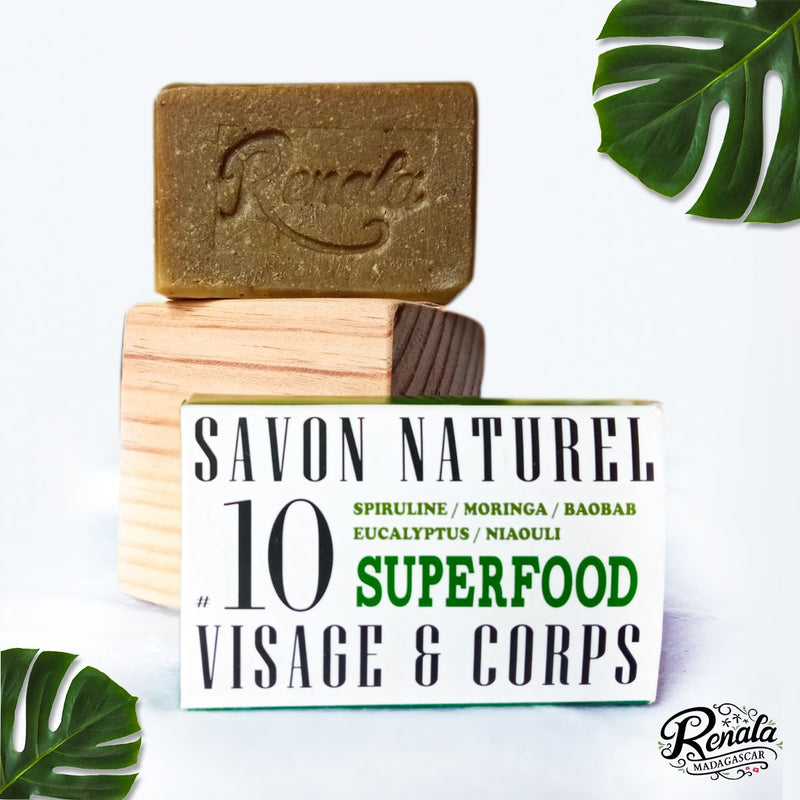 Natural Hand-Made Soap bar - Superfood